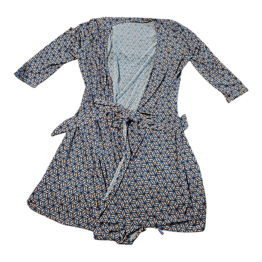 Neesha Large Multicolor Tie Closure Cardigan